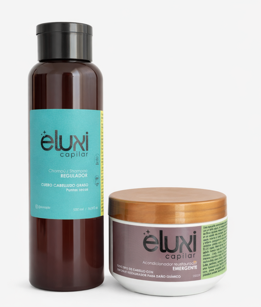 DUO REGULADOR / piel cabelluda grasa puntas secas